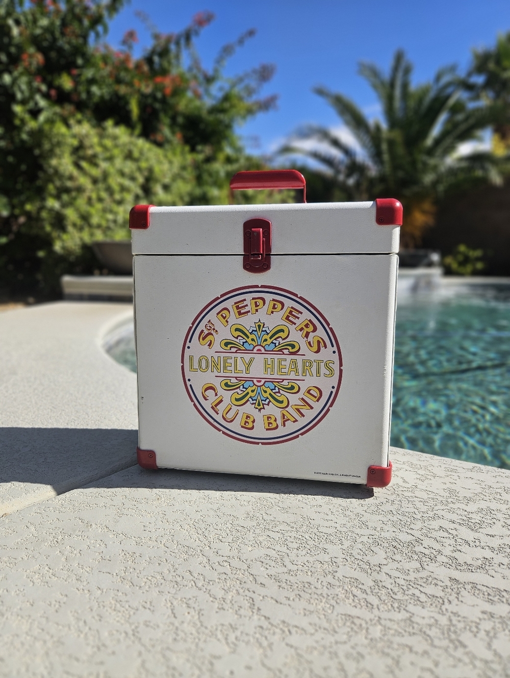 Vintage Record Album Carrying Storage Box - Picture 8 of 8